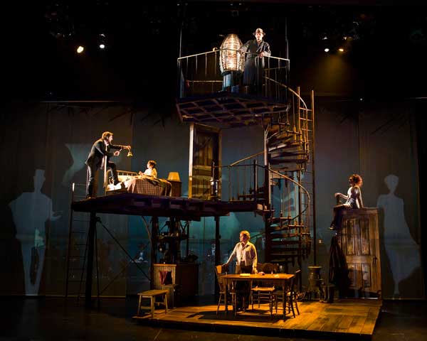 (clockwise from left) David Poe, Eric Brent Zutty, Arthur Acuña, Holly Brook and Mare Winningham in the World Premiere of Duncan Sheik and Kyle Jarrow’s Whisper House at The Old Globe, Jan. 13 – Feb. 21, 2010. Photo by Craig Schwartz. (clockwise from left) David Poe, Eric Brent Zutty, Arthur Acuña, Holly Brook and Mare Winningham in the World Premiere of Duncan Sheik and Kyle Jarrow’s Whisper House at The Old Globe, Jan. 13 – Feb. 21, 2010. Photo by Craig Schwartz.