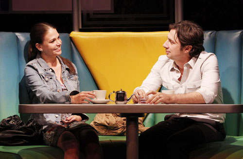 Sutton Foster and Zach Braff in Trust