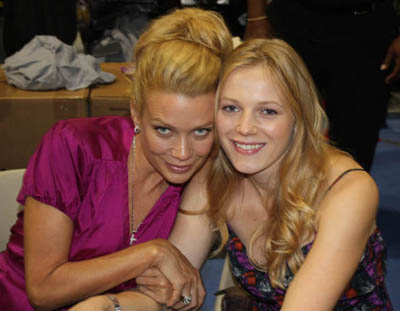 Laurie Holden and Emma Bell