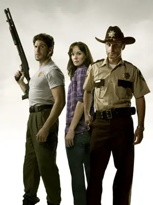 The Walking Dead’s Andrew Lincoln, Jon Bernthal and Sarah Wayne Callies Talk Zombies, Frank Darabont and American Accents!