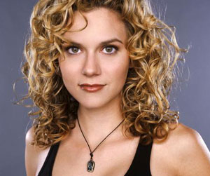 Actress Hilarie Burton