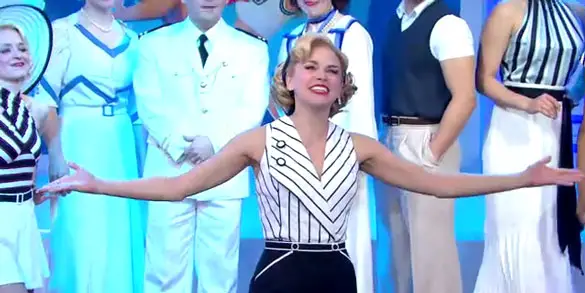 Sutton Foster and the cast of ‘Anything Goes’ perform 2 songs!