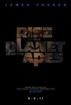 Trailer: “Rise of the Planet of the Apes” starring James Franco, Freida Pinto, John Lithgow, Brian Cox