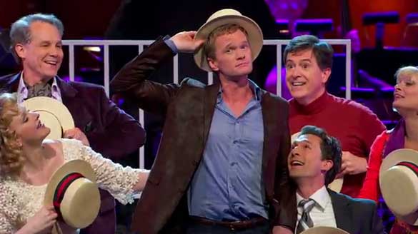 Watch Neil Patrick Harris, Jon Cryer & Christina Hendricks perform ‘Side by Side’ from ‘Company’