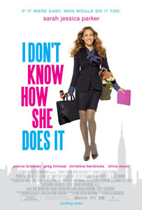 Trailer: “I Don’t Know How She Does It” starring Sarah Jessica Parker, Greg Kinnear, Pierce Brosnan, Olivia Munn, Seth Meyers, Kelsey Grammer, Christina Hendricks