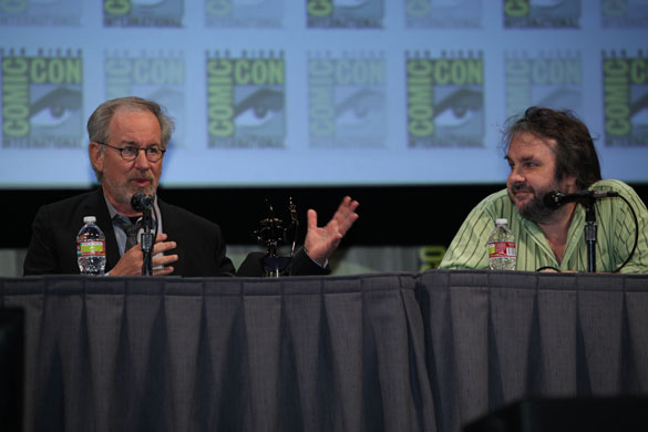 Watch: Steven Spielberg and Peter Jackson’s “Tin Tin” Comic-Con Panel
