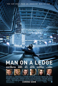 Trailer: ‘Man on a Ledge’ starring Sam Worthington, Elizabeth Banks