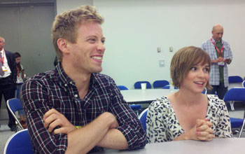 Interview: ‘NCIS: Los Angeles’ stars Barrett Foa and Renee Felice Smith talk job security and auditioning