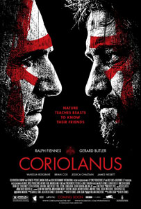 Trailer: ‘Coriolanus’ starring Ralph Fiennes, Gerard Butler, Brian Cox, Jessica Chastain