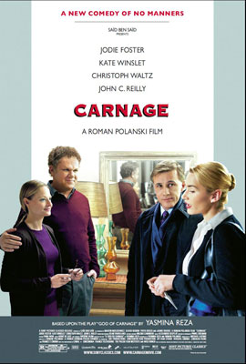 The Poster for ‘Carnage’ has arrived and it looks….