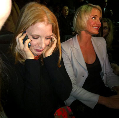 Jessica Chastain Getting News of Her Academy Award Nomination
