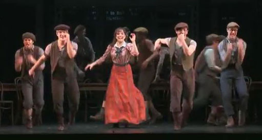 Watch: The Cast of ‘Newsies’ Perform ‘King of New York’