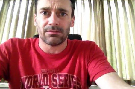 Watch: Jon Hamm Gives Advice to Young Girls: “Everybody Farts”