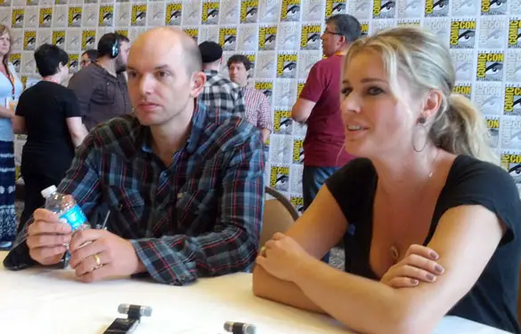 Interview: NTSF:SD:SUV’s Paul Scheer and Rebecca Romijn (video)