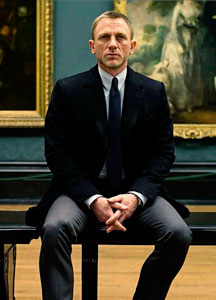 Daniel Craig on Playing James Bond: “When I’m doing the movie I’m totally single-minded”