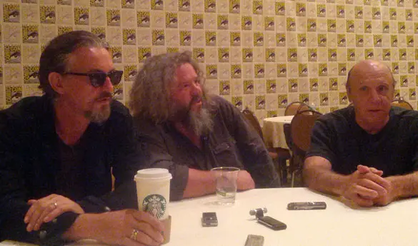 Interview: Sons of Anarchy’s Tommy Flanagan, Mark Boone Junior & Dayton Callie (video)