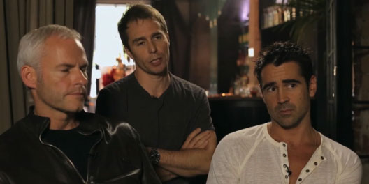 ‘Seven Psychopaths’ Stars Colin Farrell and Sam Rockwell on the Differences Between Acting in Theater and Film