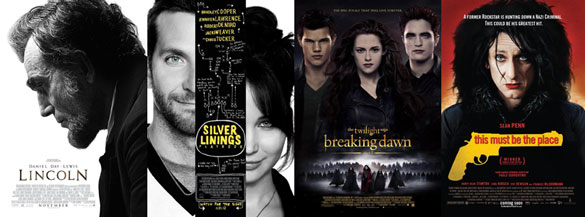 In Theaters: ‘Lincoln’, ‘The Silver Linings Playbook’, ‘Twilight: Breaking Dawn Part 2’, and ‘This Must Be The Place’