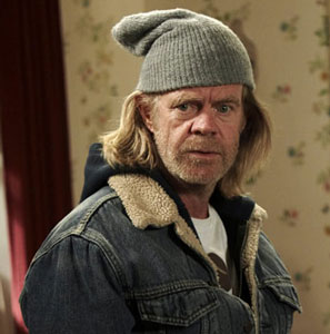 William H. Macy as Frank Gallagher in Shameless