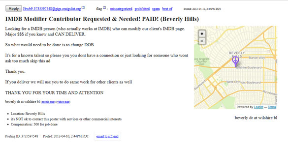 craigslist-imdb