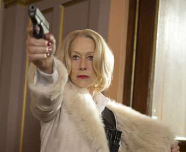 Helen Mirren on Learning about Action from Bruce Willis: “I didn’t ask him for tips but I watched him. I watched him like a hawk”