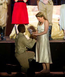 A new ending to Othello: An on-stage marriage proposal