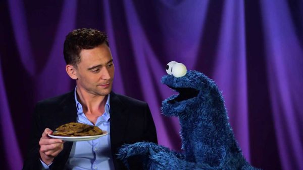 Tom Hiddleston Taunts Poor, Hungry Cookie Monster With Delicious Cookies