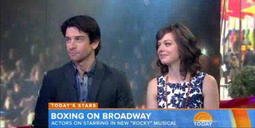 Andy Karl and Margo Seibert Talk ‘Rocky: The Musical’ on ‘Today’