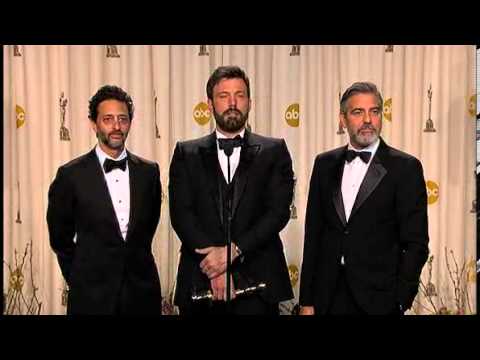 Oscar Speech and Backstage Interview: Ben Affleck for Best Picture (video)