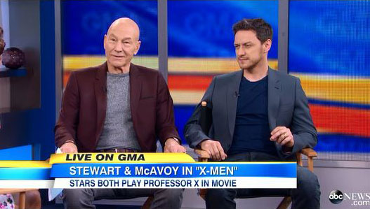 ‘X-Men’ Star James McAvoy Talks Hair, Patrick Stewart and How YouTube Helped Him Portray Professor Xavier (video)