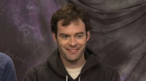 Bill Hader: “I kind of fell into acting” (video)