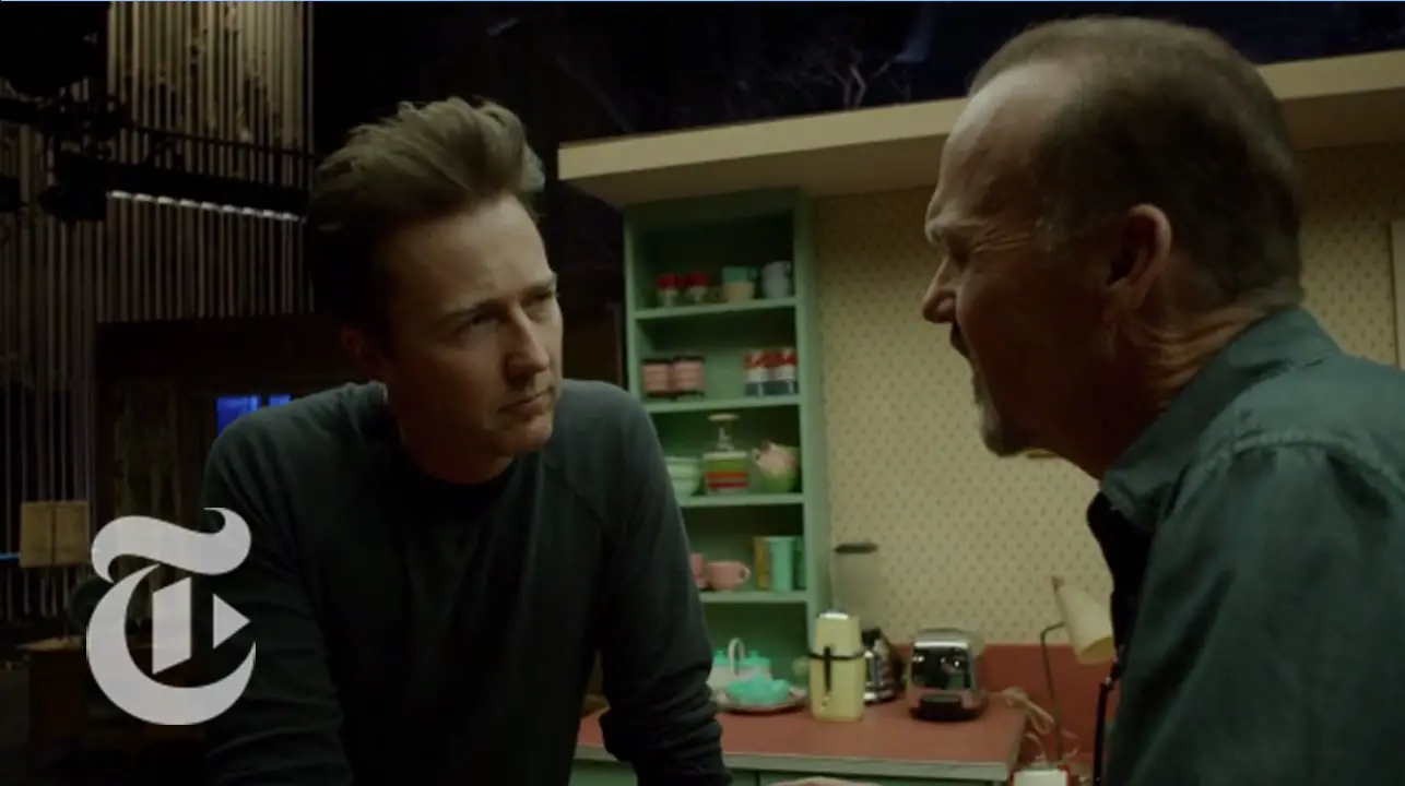 ‘Birdman’ Director Alejandro G. Iñárritu Narrates a Scene from the Film Featuring Michael Keaton and Edward Norton
