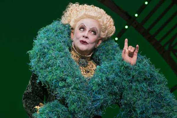 Kim Zimmer is Madame Morrible in Wicked