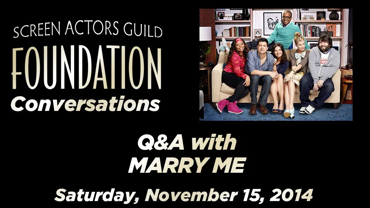 SAG Foundation Conversation with the Cast of NBC’s ‘Marry Me’