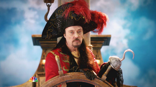 Christopher Walken as Captain Hook in Peter Pan