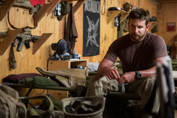 Bradley Coper in American Sniper