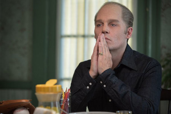 Johnny Depp in Black Mass