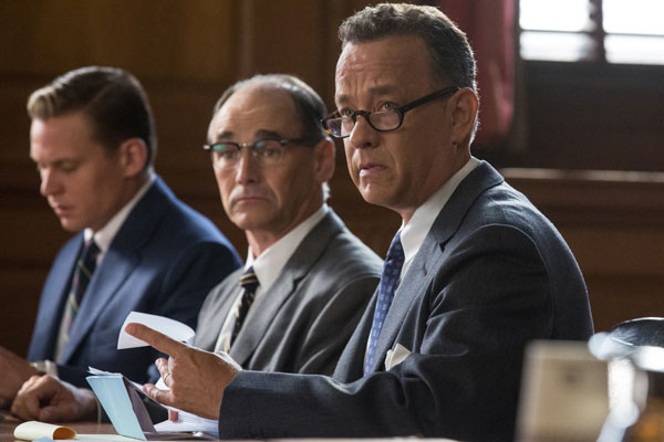 Bridge of Spies starring Tom Hanks and Mark Rylance