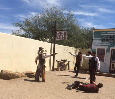 Real Gun at Tombstone Shootout Show