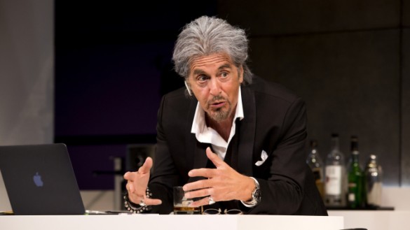 Al Pacino in a scene from "China Doll" on Broadway at the Schoenfeld Theatre. Photo by Jeremy Daniel.