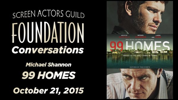 Watch: Conversations with Michael Shannon of ’99 Homes’