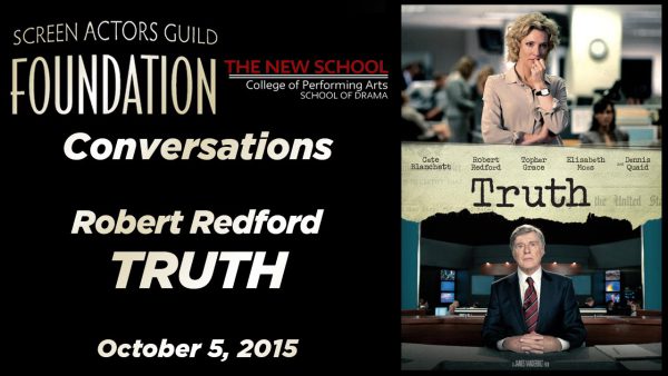 Watch: Conversations with ‘Truth’ Star Robert Redford