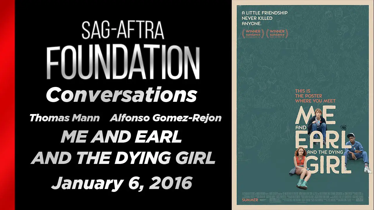 Watch: A Conversation with Thomas Mann on ‘Me and Earl and the Dying Girl’