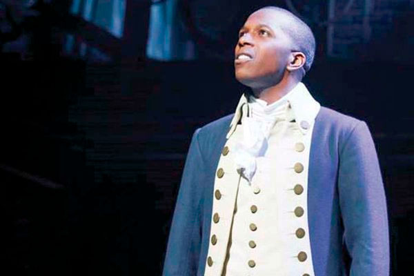 Leslie Odom Jr. in Hamilton