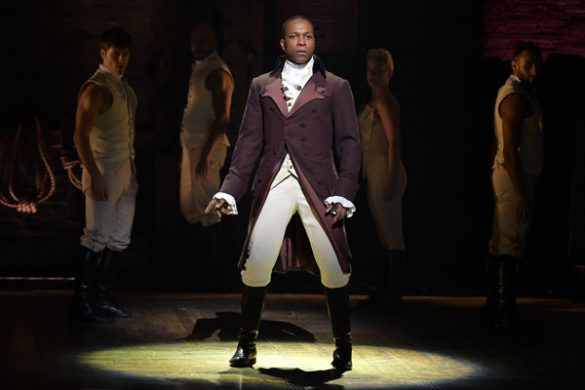 Leslie Odom Jr in Hamilton