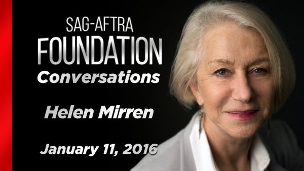 Watch: SAG Conversations with Helen Mirren