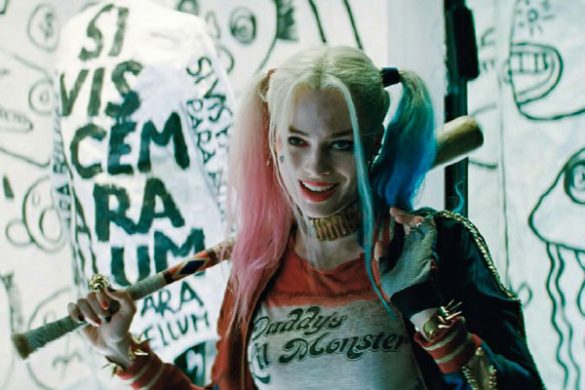 Margot Robbie as Harley Quinn in Suicide Squad