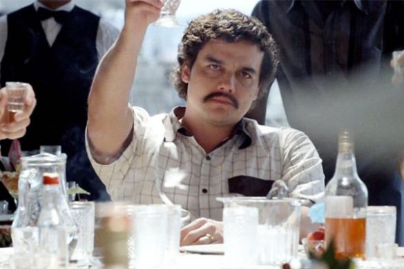 Actor Wagner Moura as Pablo Esobar in 'Narcos'