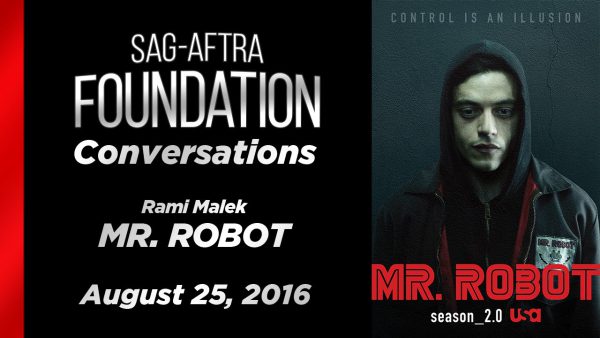 Watch: SAG Conversations with Rami Malek of ‘Mr. Robot’