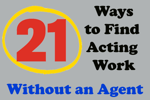How to find acting work